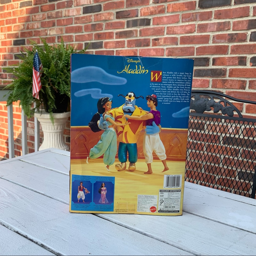 1993 Disney’s Aladdin Fashion Genie Doll - Picture 3 of 6